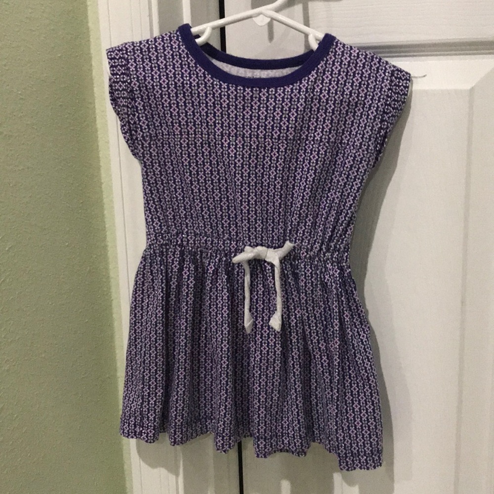 Sparkly purple and pink dress